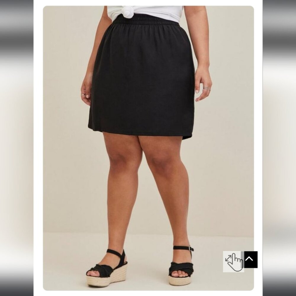 Torrid Black Skirt
